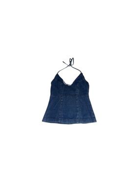 Unbranded Denim Halter Top - Women’s Size Small